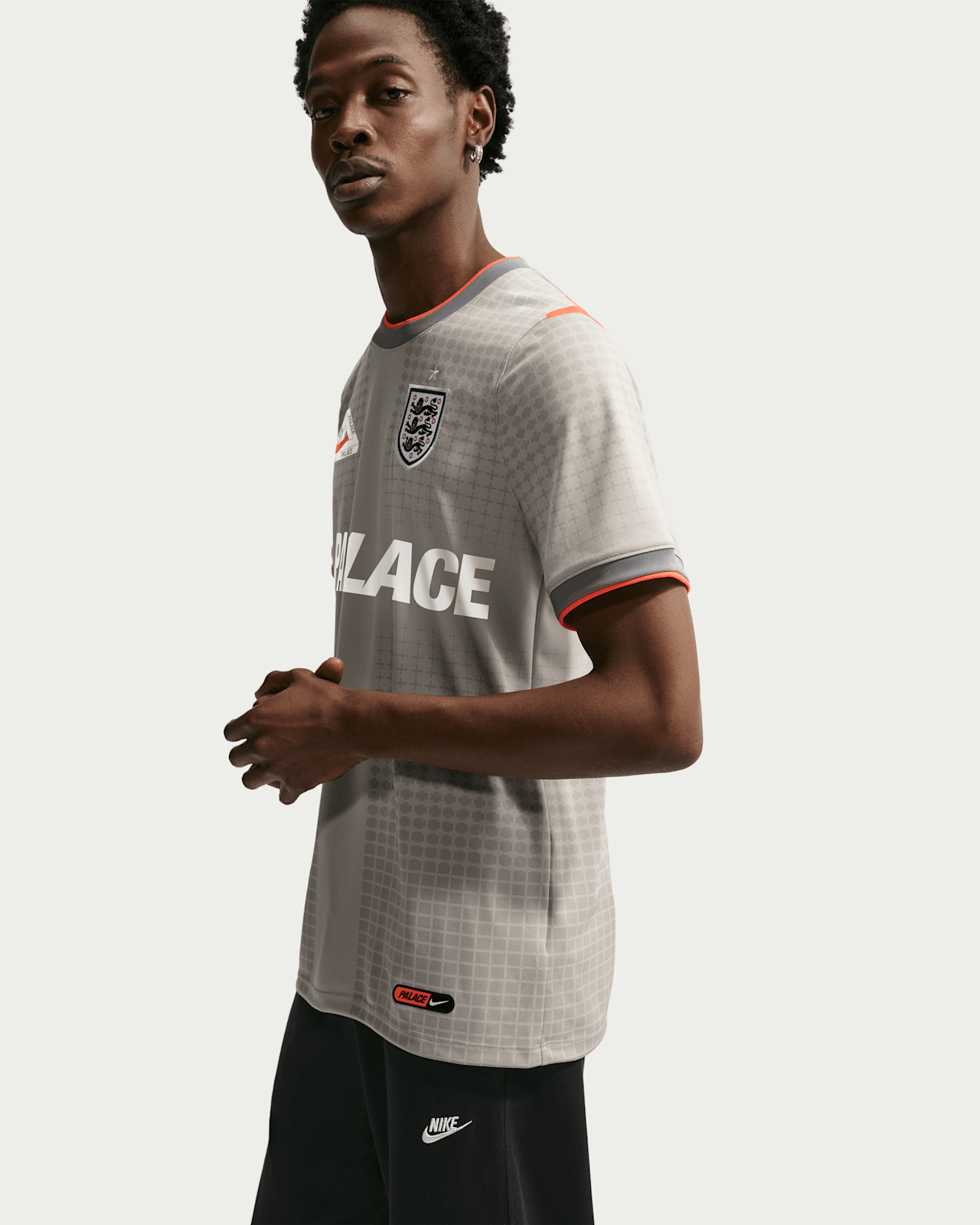  Áo Nike England x Palace Academy Pro T-Shirt 'Grey' 