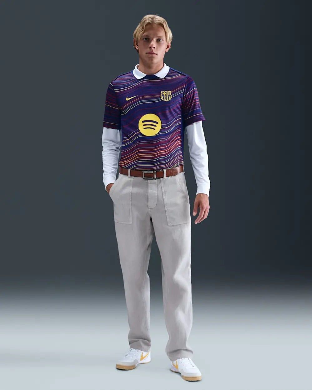  Áo Nike F.C. Barcelona Academy Pro Home 