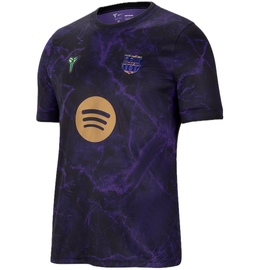  Áo Nike FC x Kobe Barcelona Away Football Pre-Match Top 