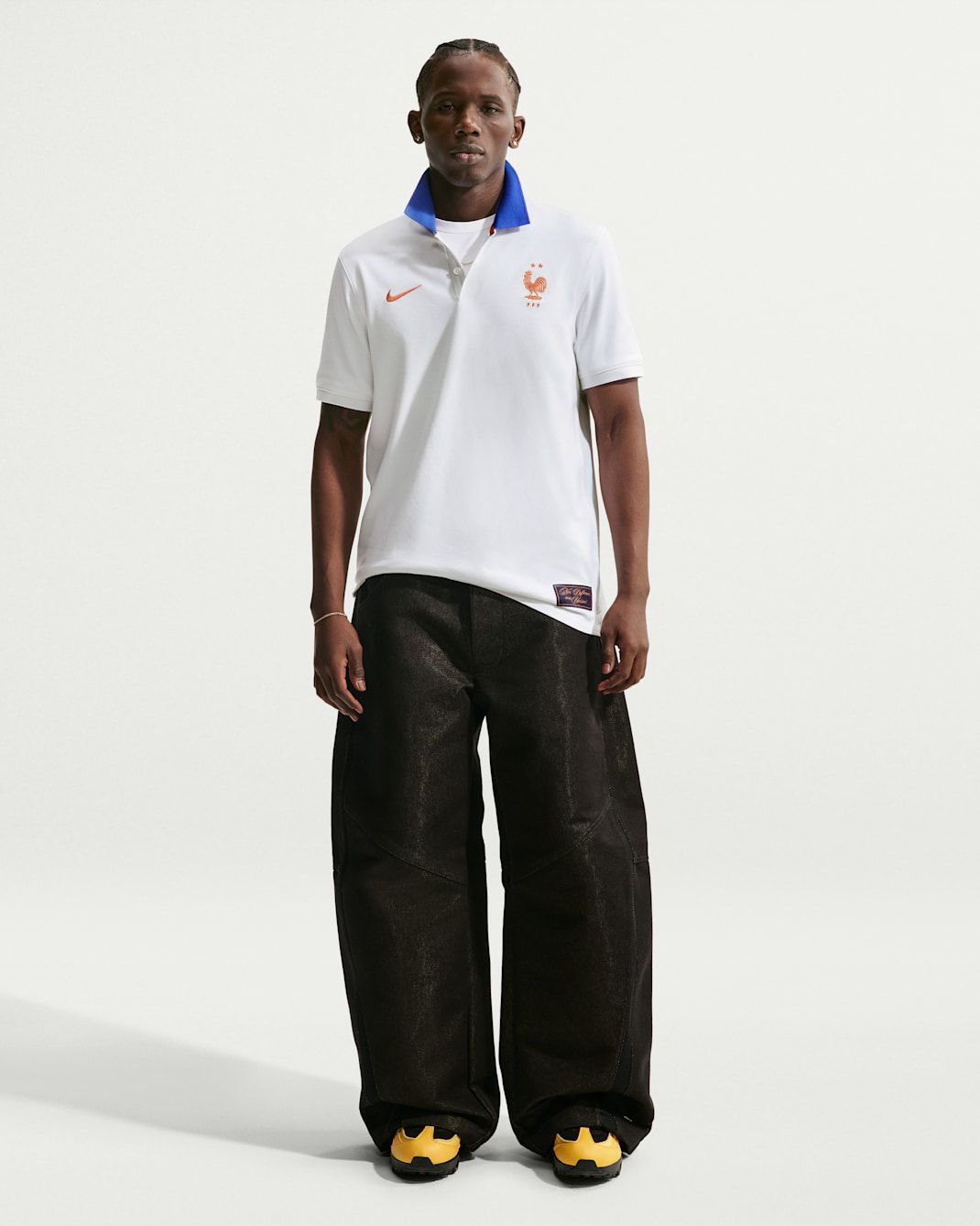 Áo Nike FFF France The Nike Polo 'White' 