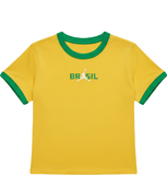  Áo Nike Jordan Graphic Brazil Crew-Neck Top 