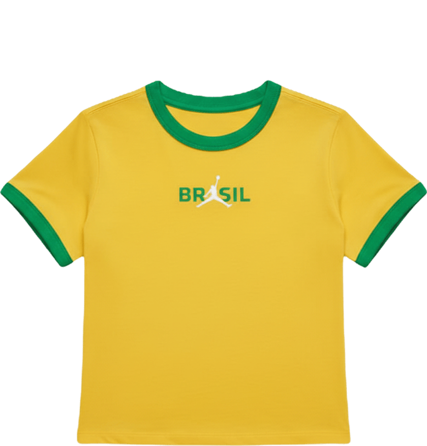  Áo Nike Jordan Graphic Brazil Crew-Neck Top 
