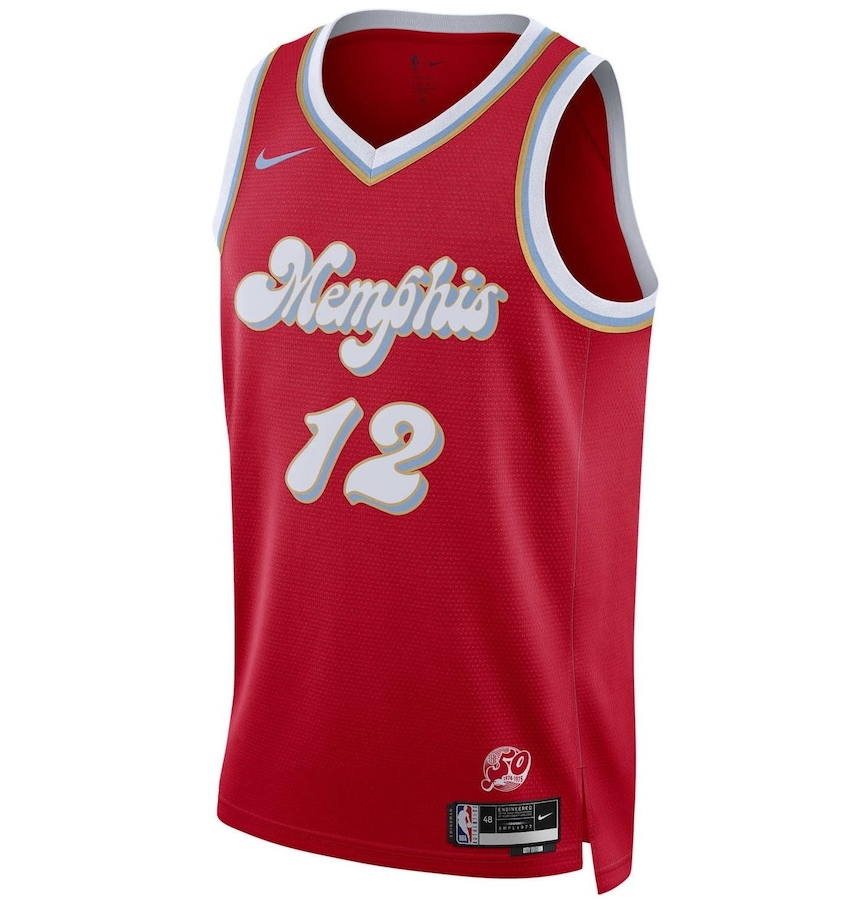  Áo Nike NBA Ja Morant Memphis Grizzlies 2024/25 
