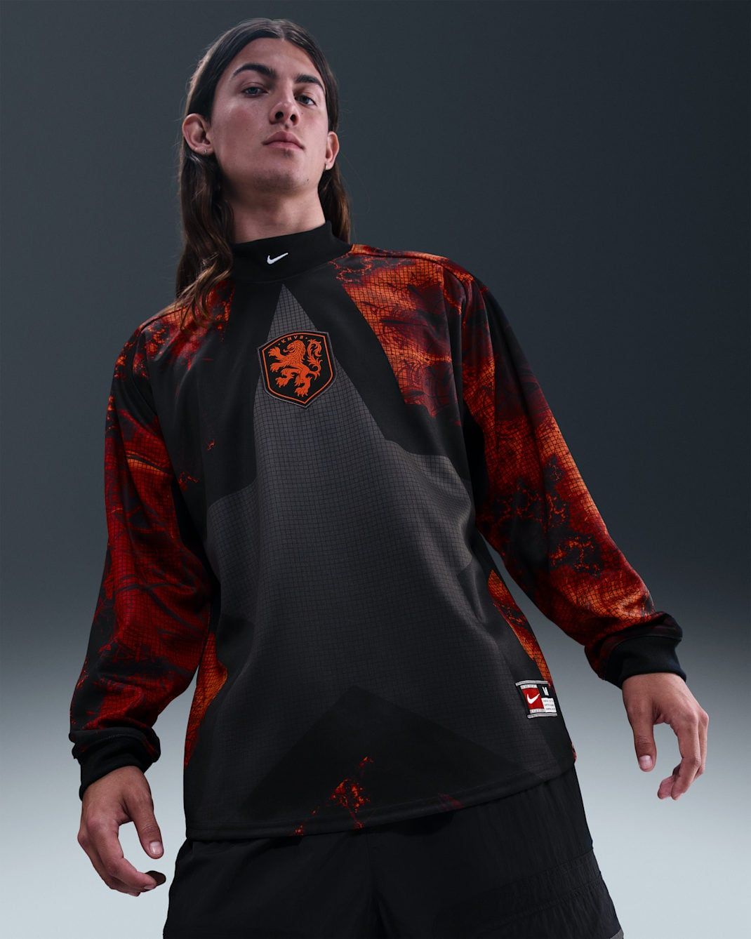  Áo Nike Netherlands Authentic Goalkeeper Jersey 