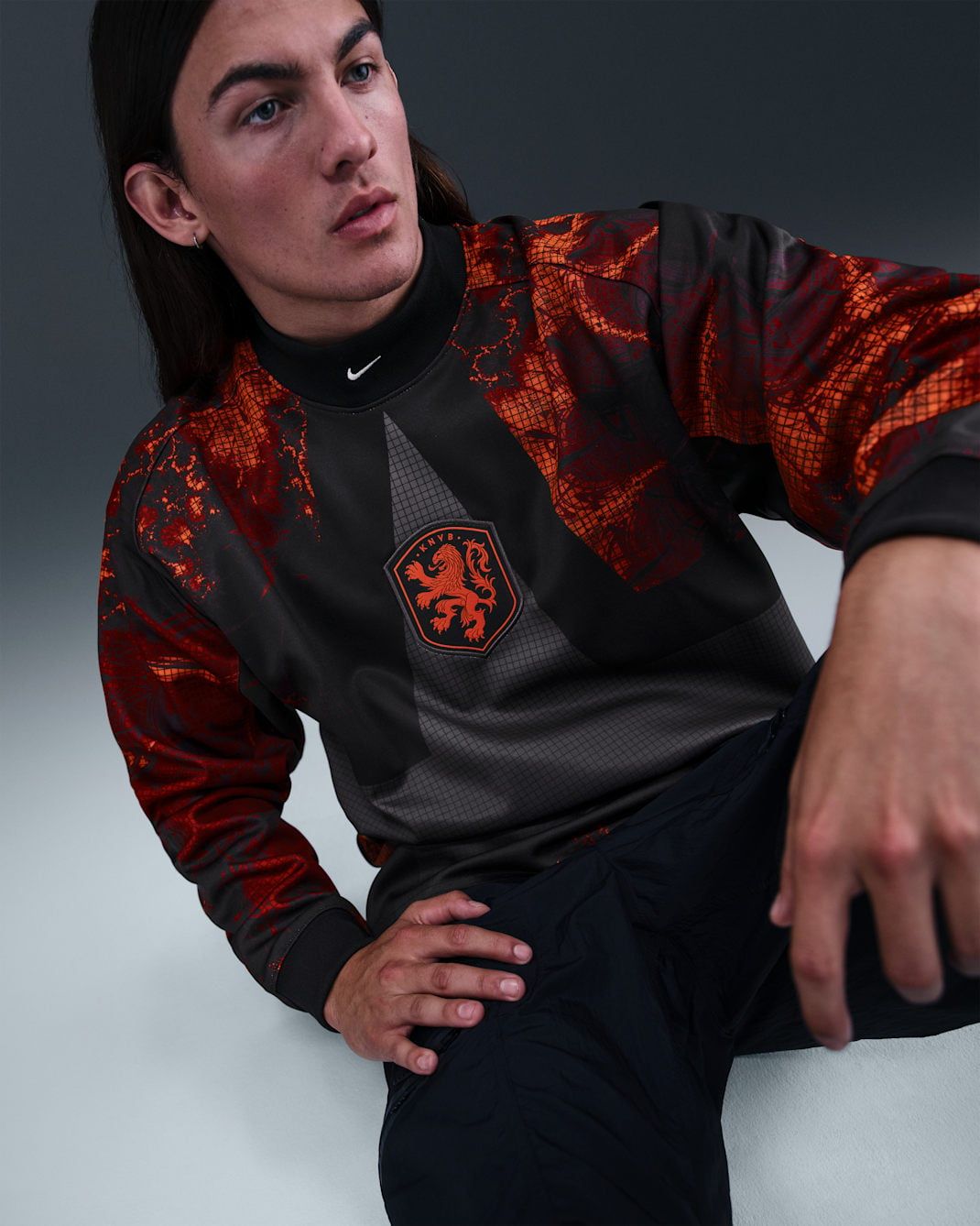  Áo Nike Netherlands Authentic Goalkeeper Jersey 