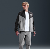  Áo Nike PSG Tech Windrunner Woven Jacket 'Particle Grey' 