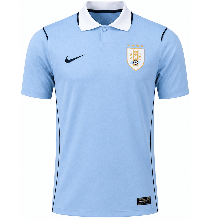  Áo Nike Uruguay 2026 Authentic Home Jersey Soccer 