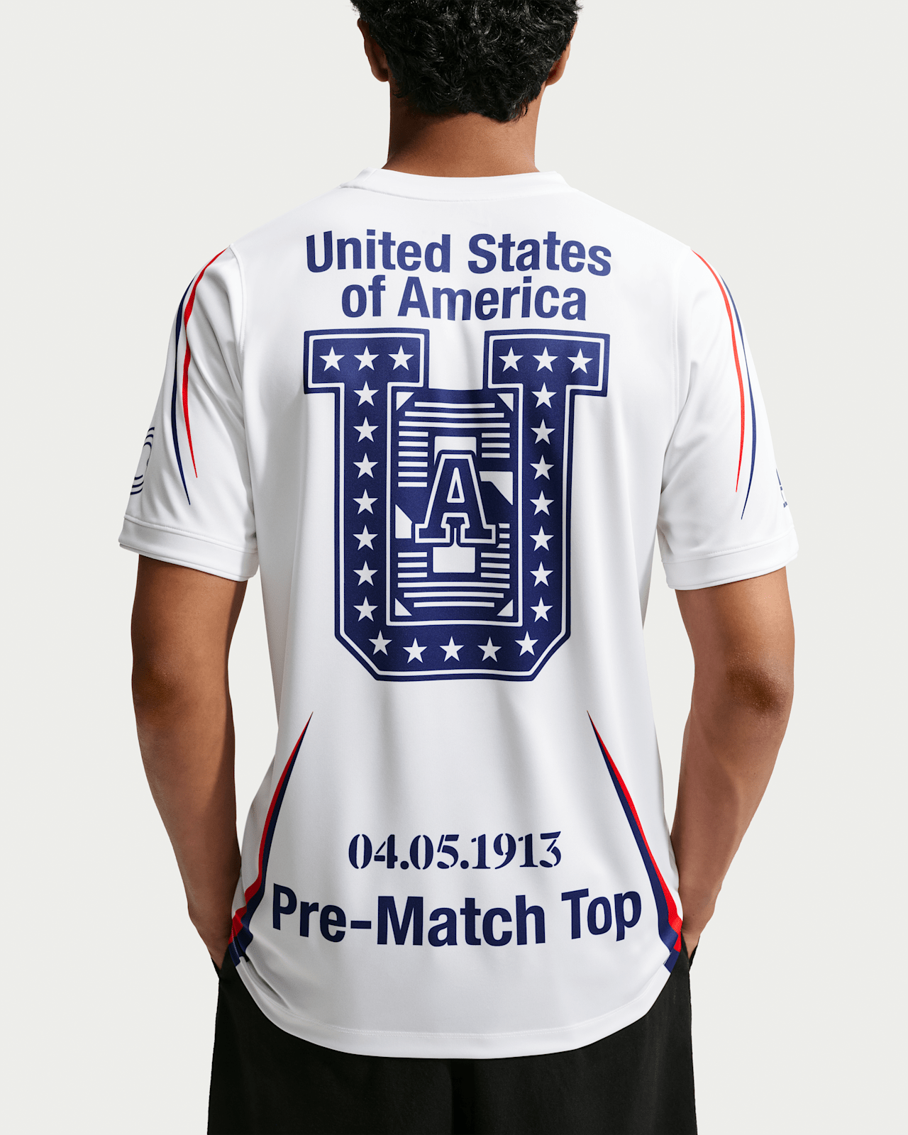  Áo Nike USA x VAA Academy Pro Short-Sleeve Football Top 