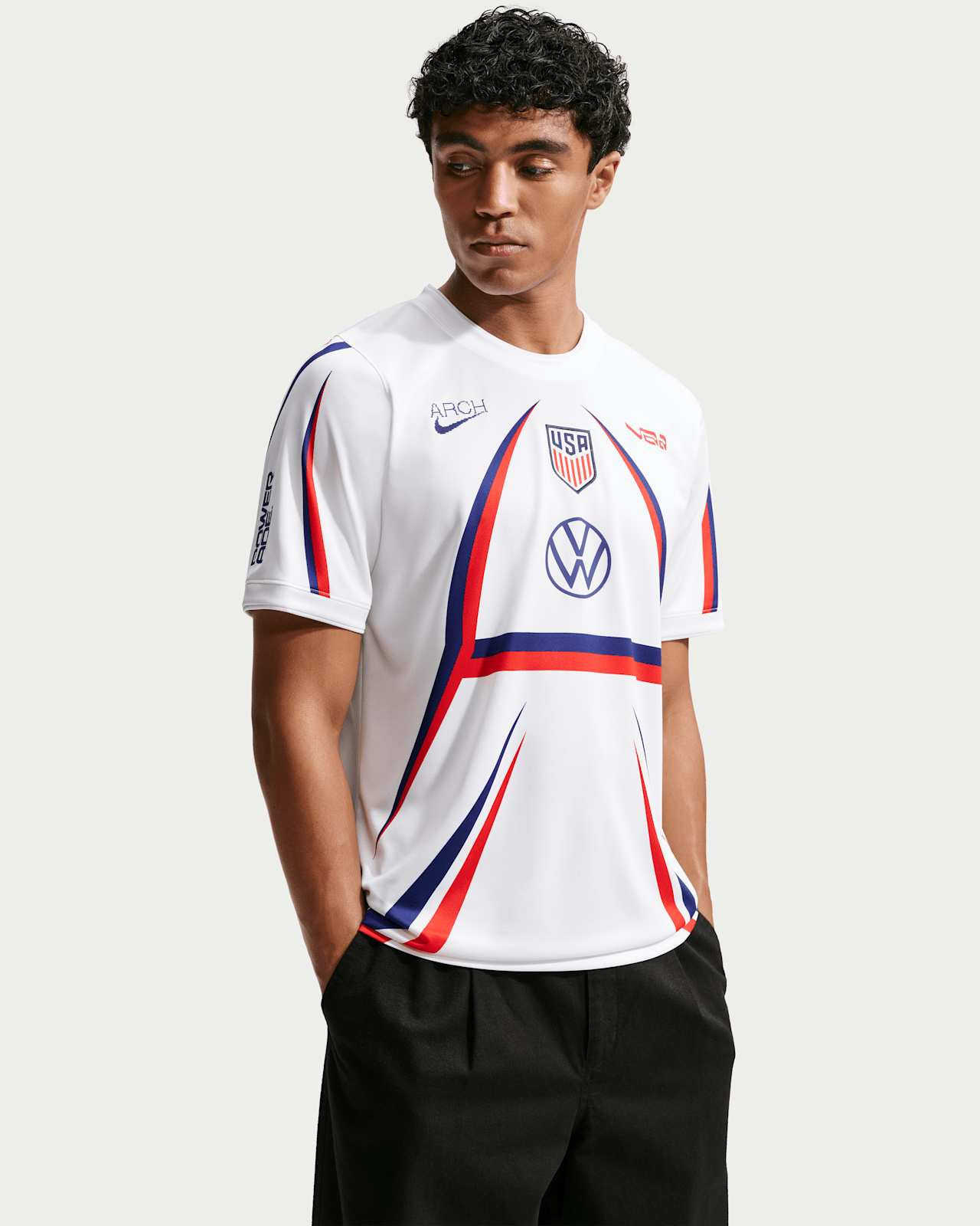  Áo Nike USA x VAA Academy Pro Short-Sleeve Football Top 