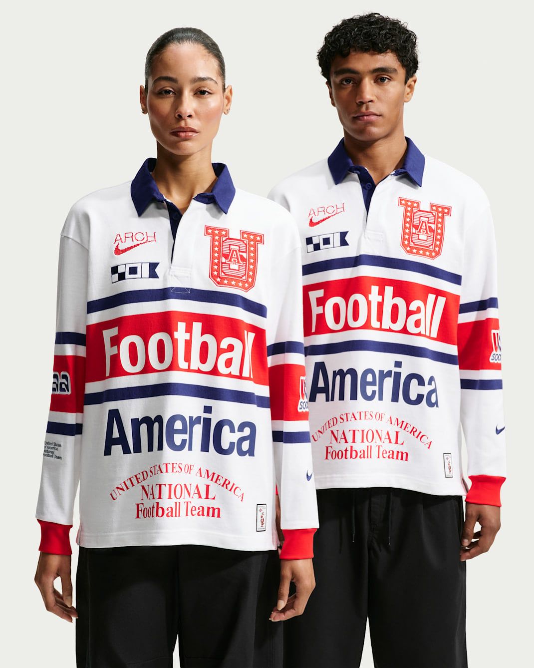 Áo Nike USA x VAA Long-Sleeve Rugby Top 