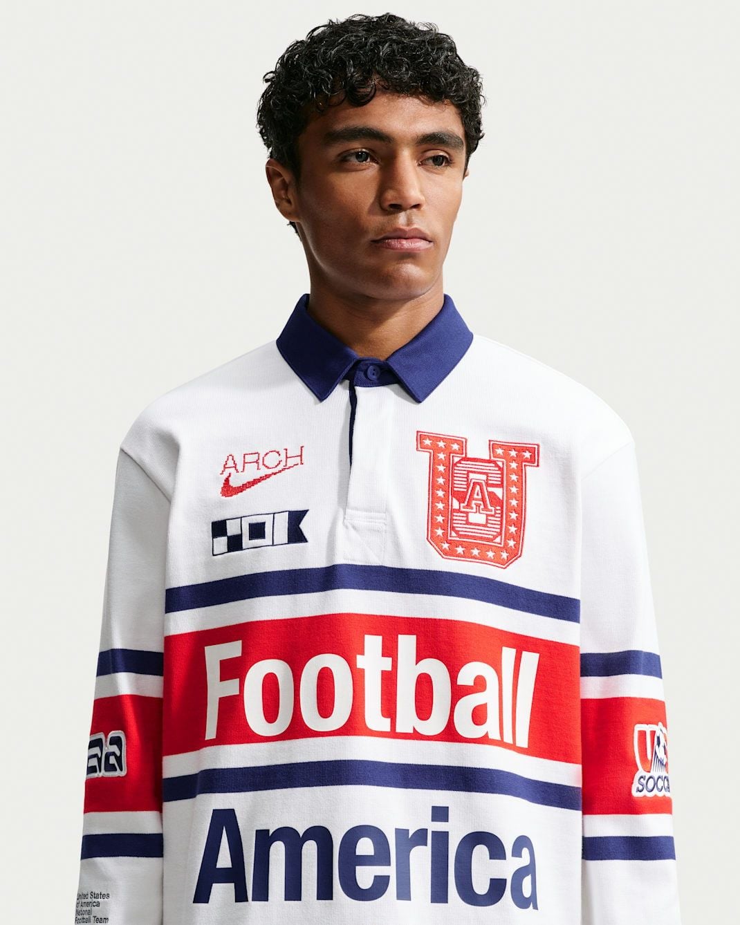  Áo Nike USA x VAA Long-Sleeve Rugby Top 