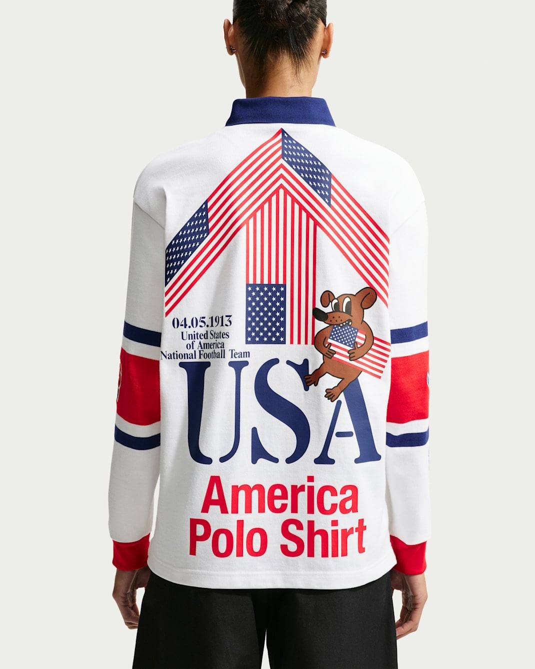  Áo Nike USA x VAA Long-Sleeve Rugby Top 