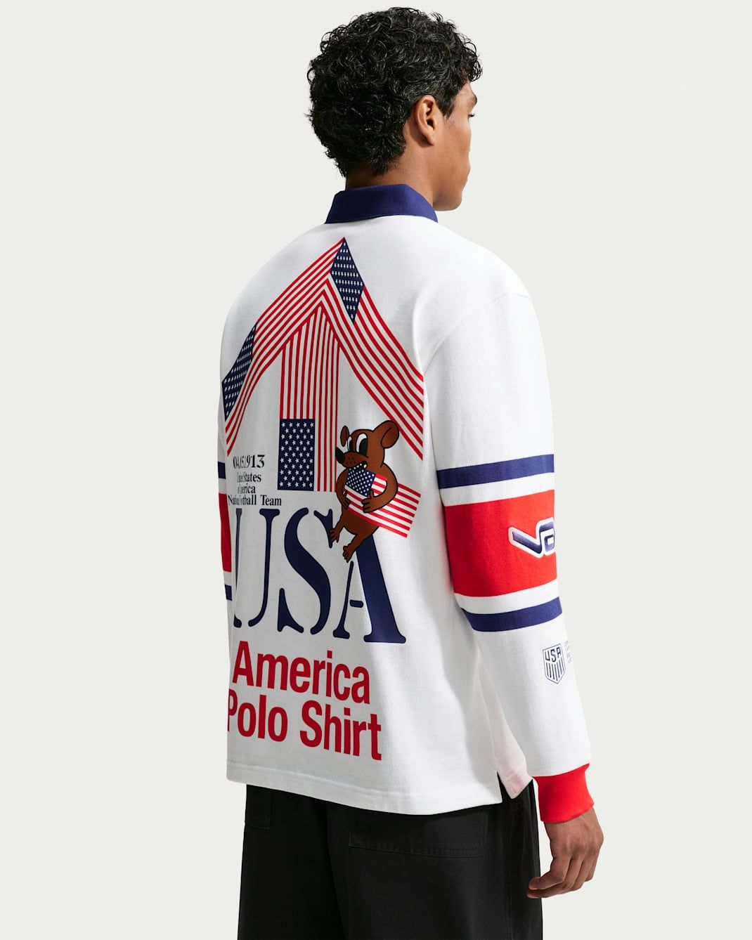  Áo Nike USA x VAA Long-Sleeve Rugby Top 