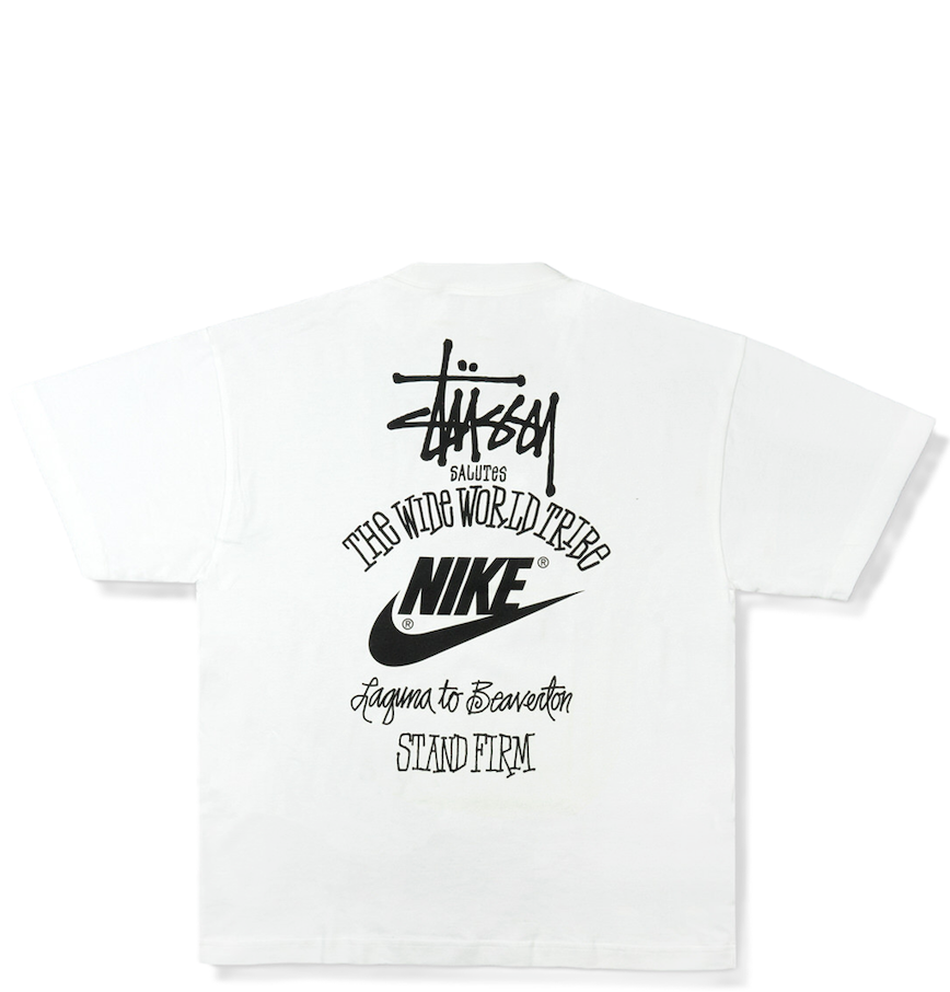  Áo Nike x Stussy The Wide World Tribe T-Shirt 'White' 