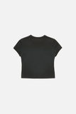  Áo Nữ Acne Fitted Logo T-shirt 'Faded Blue' 