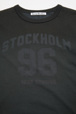  Áo Nữ Acne Fitted Logo T-shirt 'Faded Blue' 