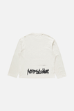  Áo Nữ Acne Gothic Logo T-shirt 'Dusty White' 