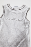  Áo Nữ Acne Layered Logo Tank Top 'Black' 