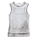  Áo Nữ Acne Layered Logo Tank Top 'Black' 