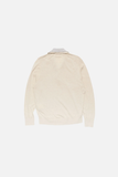  Áo Nữ Acne Layered Silk Knit Sweater 'Beige' 