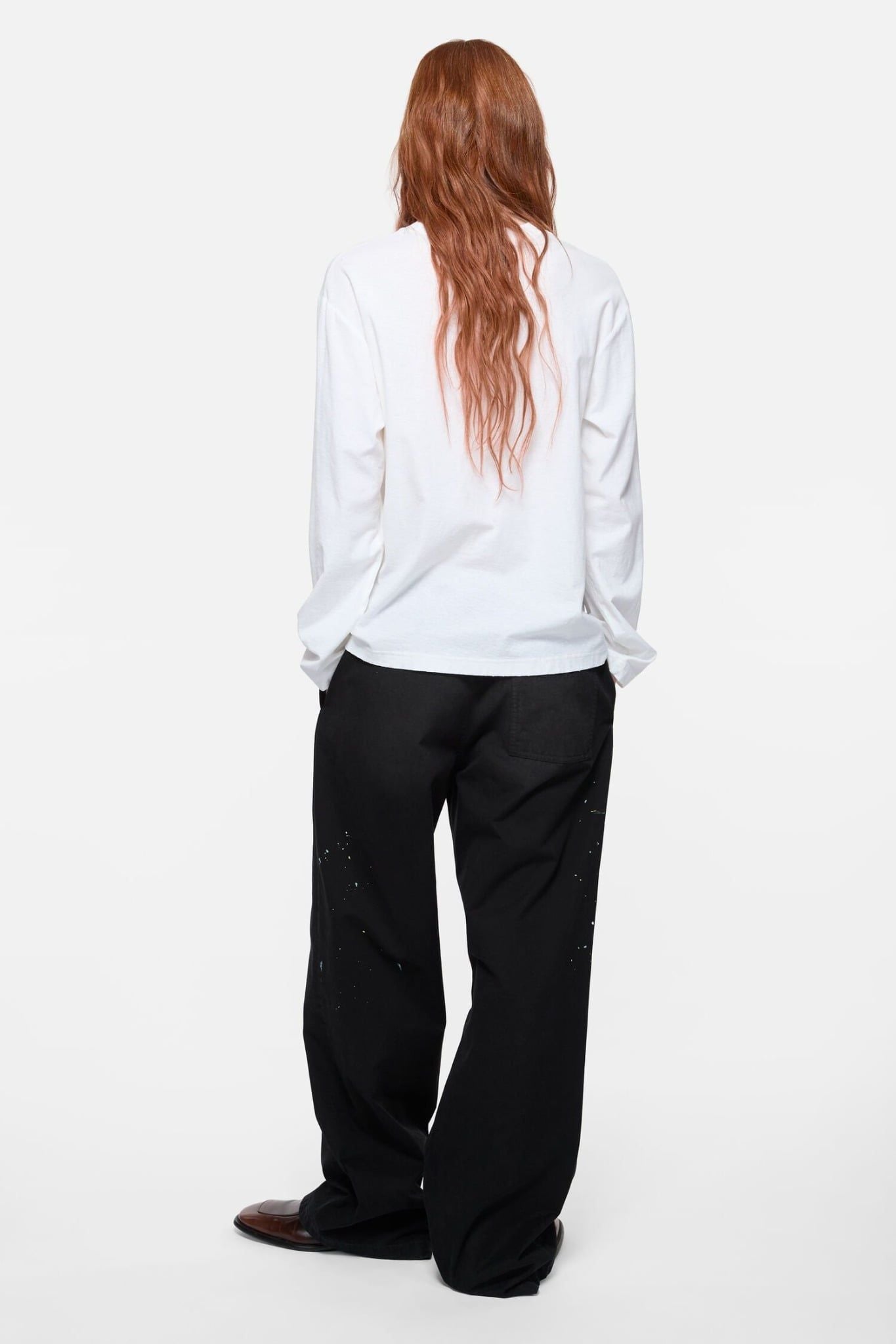  Áo Nữ Acne Sprayed 1996 Logo T-Shirt 'White' 
