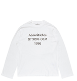  Áo Nữ Acne Sprayed 1996 Logo T-Shirt 'White' 