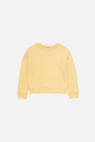  Áo Nữ Acne Sprayed Logo Sweatshirt 'Light Yellow' 