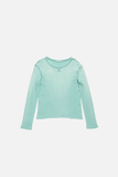  Áo Nữ Acne Sprayed Logo T-shirt 'Mint Green' 