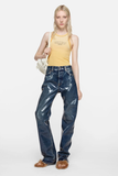  Áo Nữ Acne Sprayed Logo Tank Top 'Light Yellow' 