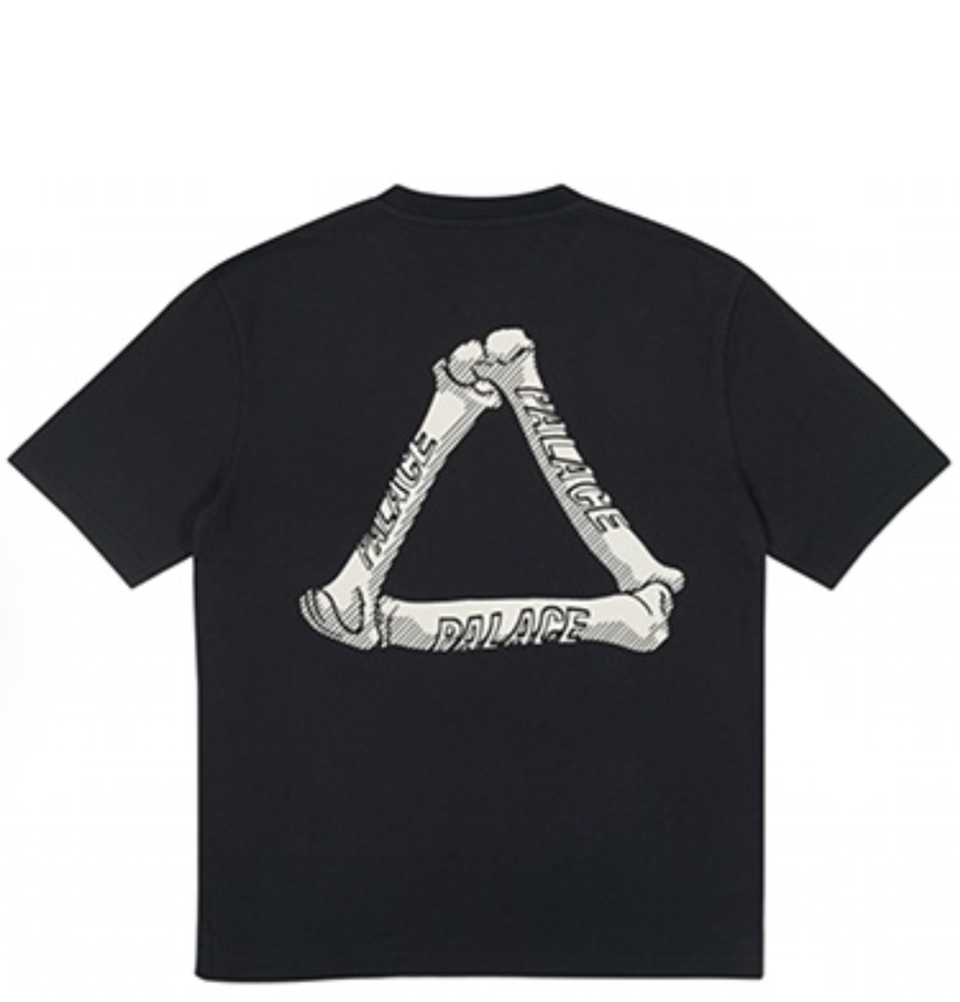  Áo Palace Bones T-Shirt 'Black' 