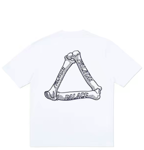  Áo Palace Bones T-Shirt 'White' 