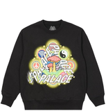  Áo Palace Bun 5G Crew Sweater 'Black' 