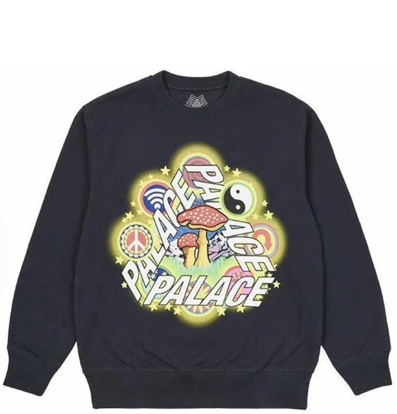  Áo Palace Bun 5G Crew Sweater 'Navy' 