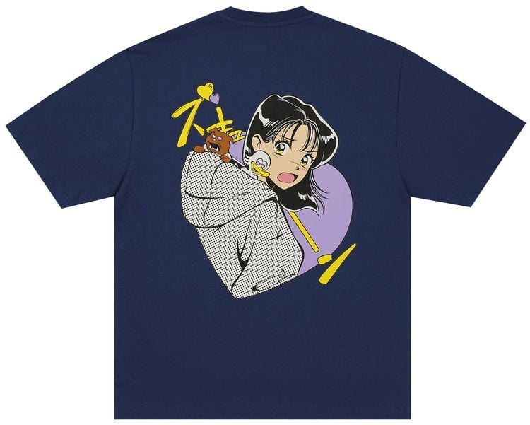  Áo Palace Rear View T-Shirt 'Navy' 