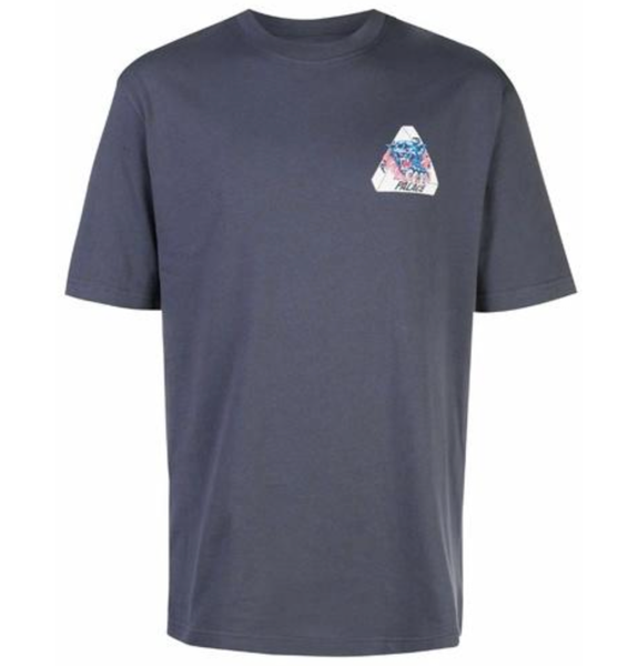  Áo Palace Ripped T-Shirt Short Sleeve 'Grey' 