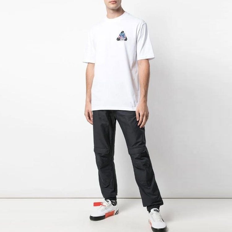  Áo Palace Ripped T-Shirt Short Sleeve 'White' 