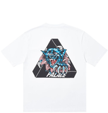  Áo Palace Ripped T-Shirt Short Sleeve 'White' 