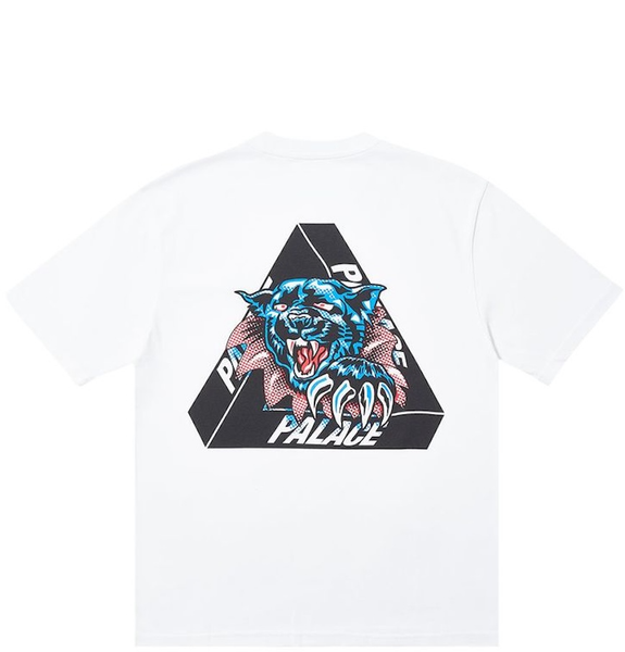  Áo Palace Ripped T-Shirt Short Sleeve 'White' 