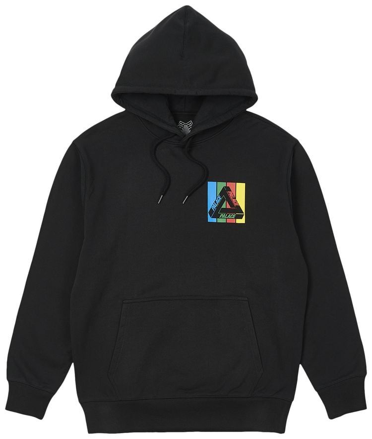  Áo Palace Tri-Emb Hoodie 'Black' 