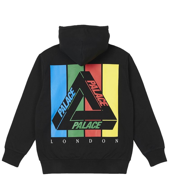  Áo Palace Tri-Emb Hoodie 'Black' 