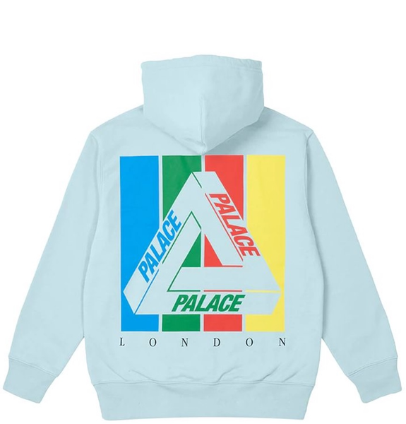  Áo Palace Tri-Emb Hoodie 'Blue' 