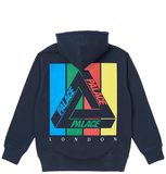  Áo Palace Tri-Emb Hoodie 'Navy' 