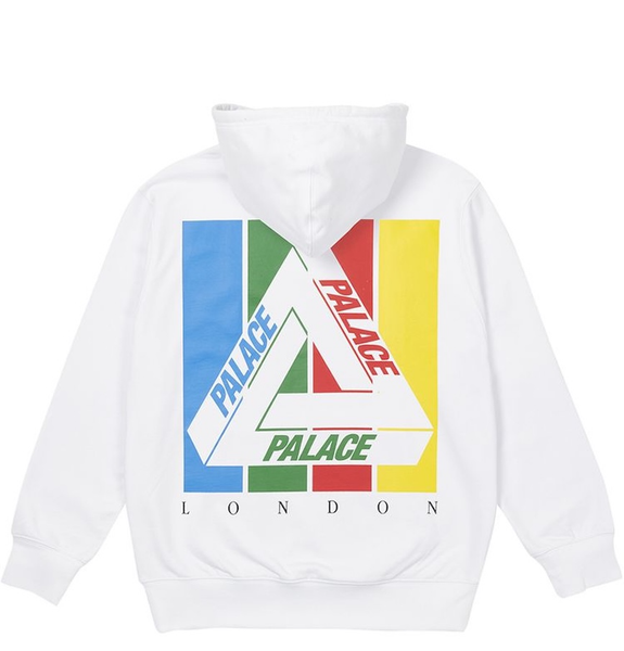  Áo Palace Tri-Emb Hoodie 'White' 