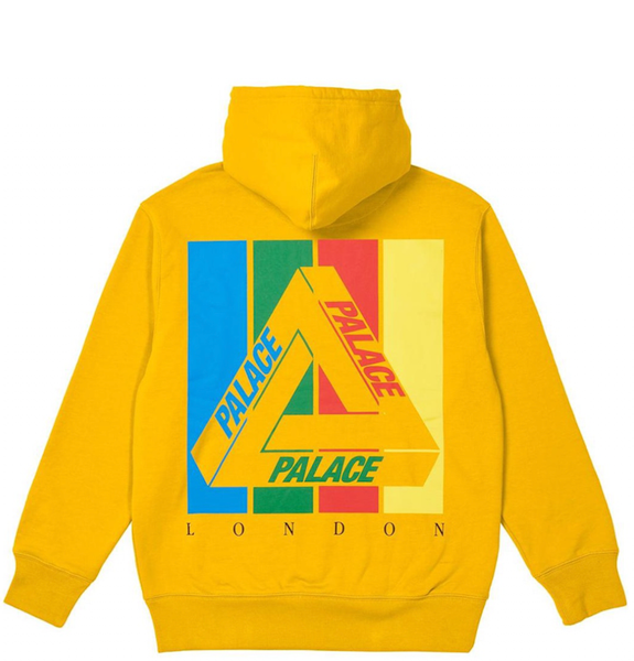  Áo Palace Tri-Emb Hoodie 'Yellow' 
