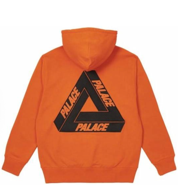  Áo Palace Tri-mesh Hood Logo 'Orange' 