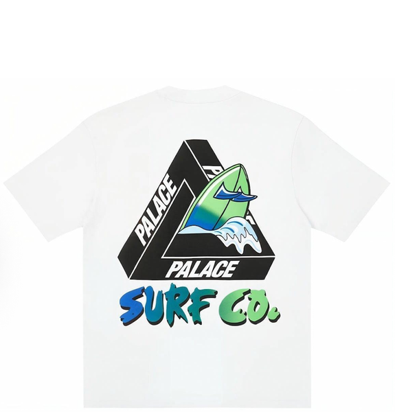  Áo Palace Tri-Surf Co T-Shirt 'White' 