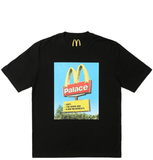  Áo Palace x McDonald's Sign T-Shirt 'Black' 