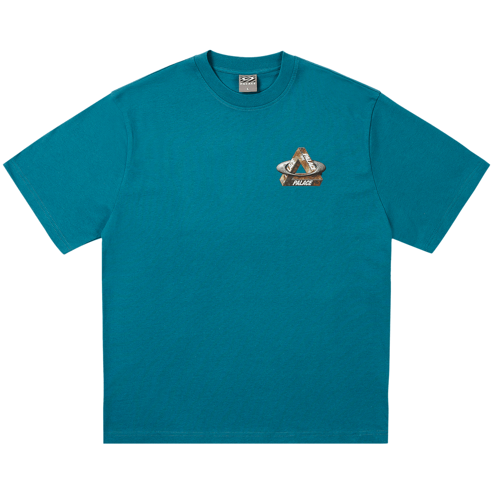  Áo Palace x Oakley T-Shirt 'Petrol' 