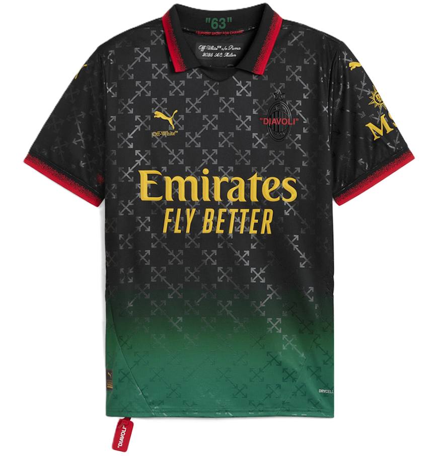  Áo Puma Ac Milan x Off-White™ Jersey 