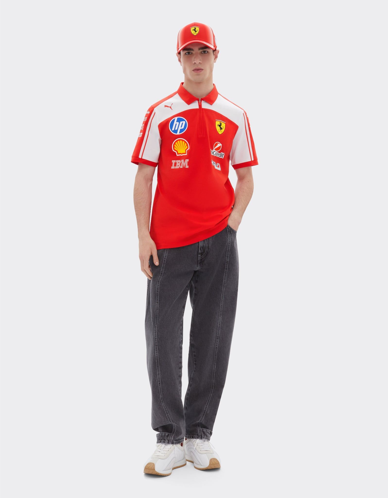  Áo Puma Ferrari Polo-shirt 'Red' 